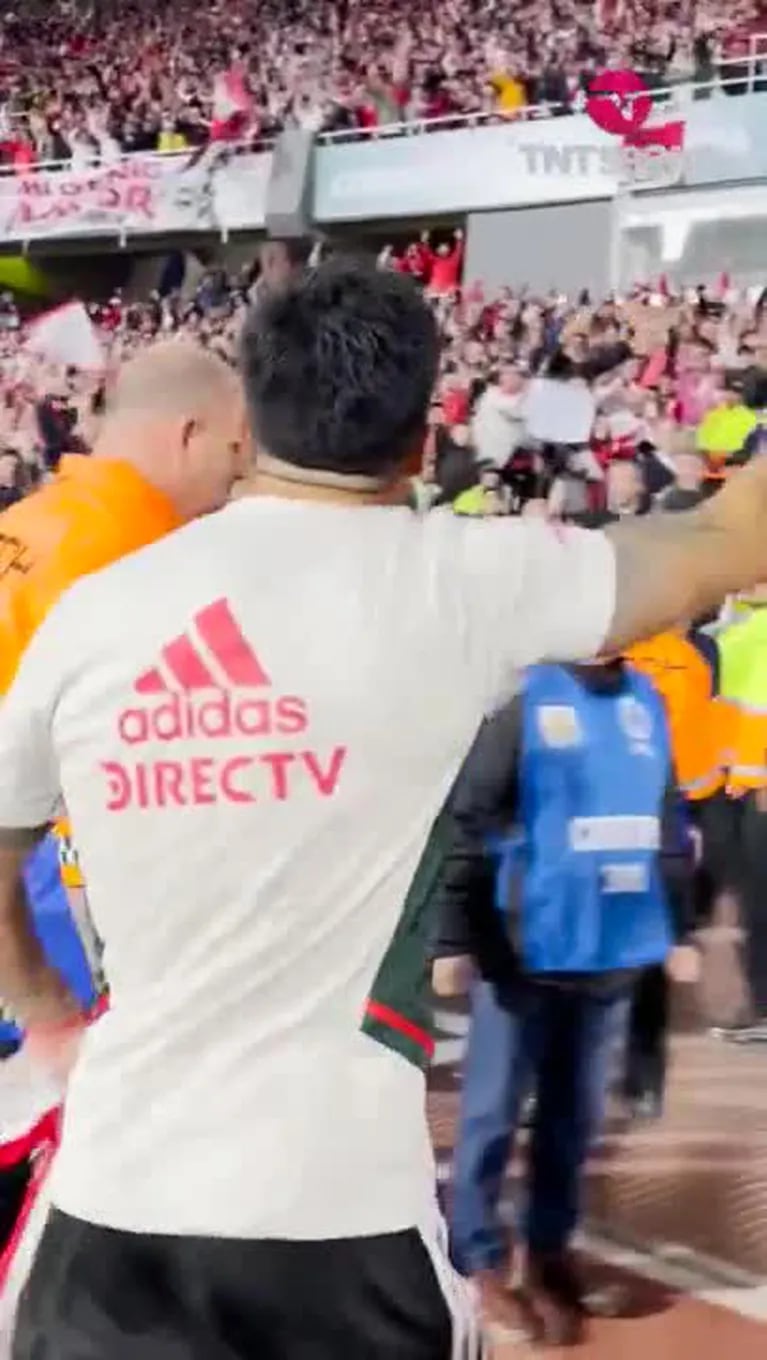 La reacción de Enzo Pérez tras la victoria ante Belgrano que enloqueció a los hinchas de River