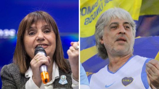 Patricia Bullrich denunció a Rafael di Zeo, líder de la barra de Boca, y lo comparó con los narcos de Rosario