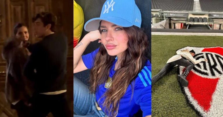 La China Suárez y su vínculo con el deporte: Colapinto, la Selección Argentina y River