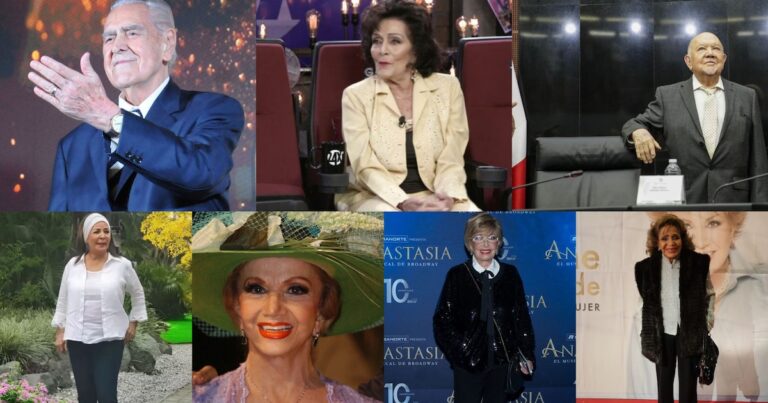 Quiénes son los actores más longevos de México tras la muerte de Silvia Pinal