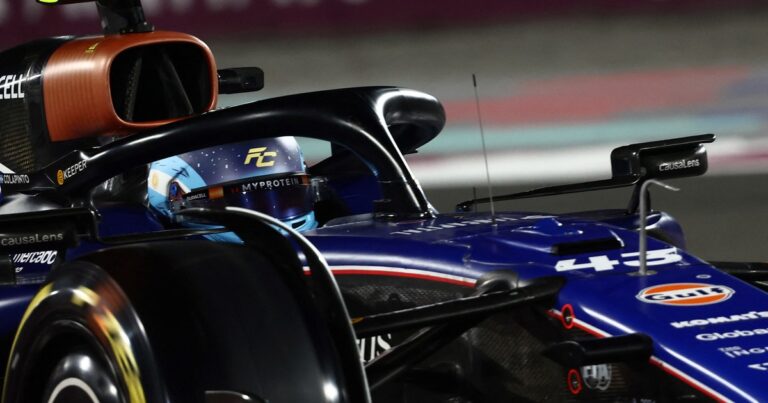 Colapinto tuvo un viernes «frustrante» en un Williams reconstruido en el inicio del GP de Qatar de F1: «Estoy muy lejos y todavía no entiendo bien el porqué»