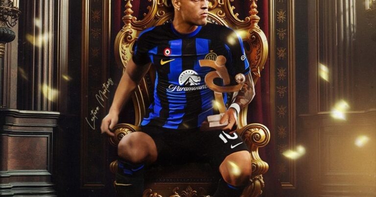 Lautaro Martínez ganó el premio a Mejor Futbolista de la Serie A 2023/24
