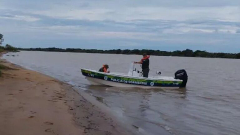 Corrientes: buscan a dos jóvenes desaparecidos en el río Paraná
