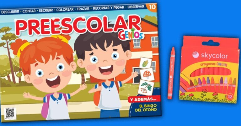 Llega Preescolar Genios, con propuestas para los chicos que están aprendiendo a escribir