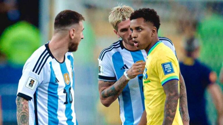 Rodrygo y el clásico Argentina-Brasil: «Ellos lo juegan como si fuera la Libertadores»