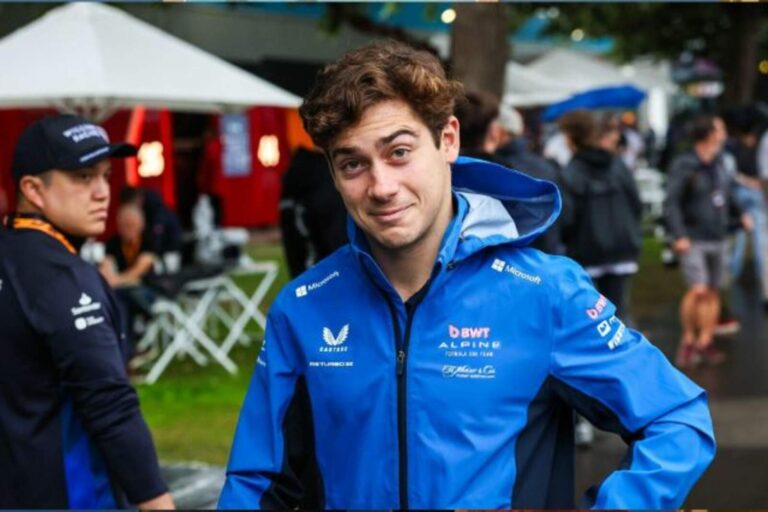 Colapinto en el GP de Shanghái: visita a su ex equipo y una frase controvertida