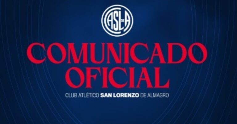 El primer comunicado de San Lorenzo post escándalo con Moretti