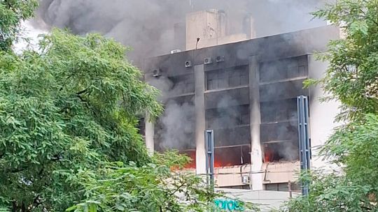 Apross: tras el incendio el Gobierno de Córdoba declaró la emergencia por 30 días