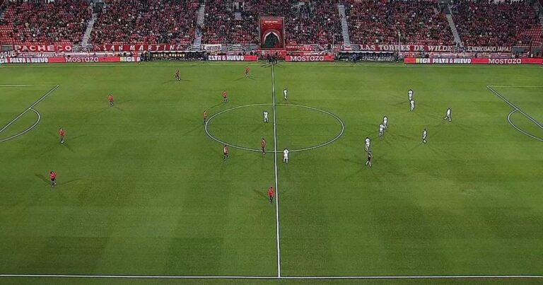 Partido parejo entre Independiente y Riestra