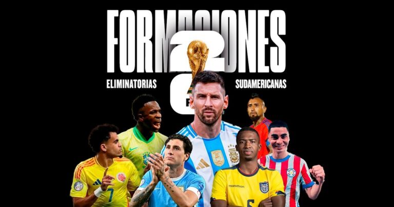 Eliminatorias Sudamericanas: formaciones, hora y TV de una fecha clave