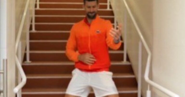 La divertida respuesta de Djokovic al baile de Sabalenka: «Qué te parece eso?»