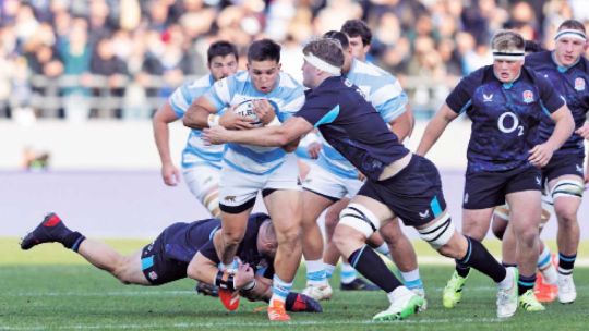 Los Pumas volvieron a jugar en el país, pero no pudieron con Inglaterra