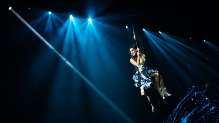 Margarita comenzó sus shows para llenar de magia las vacaciones de invierno