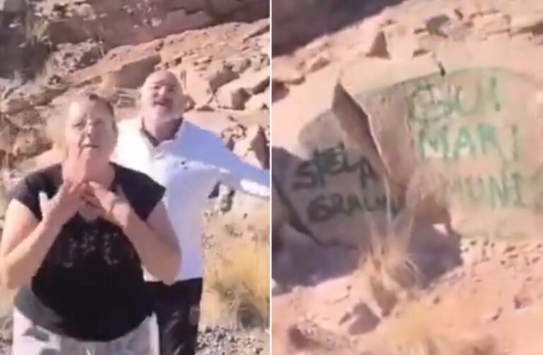 Mendoza: identificaron de dónde son los turistas que vandalizaron el Dique Potrerillos