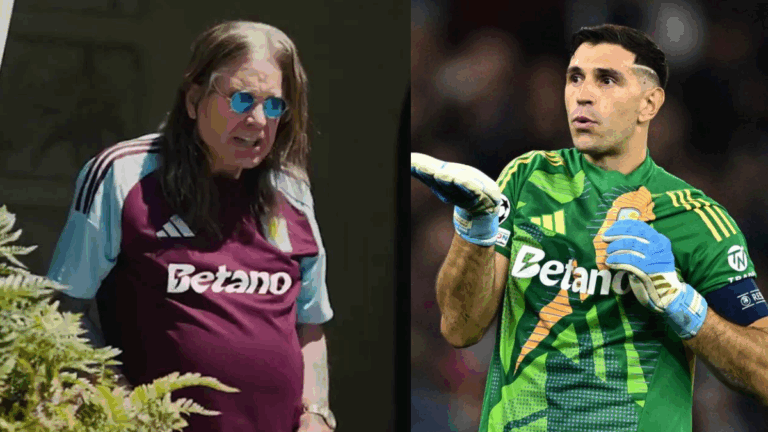 El día que Ozzy Osbourne y Dibu Martínez se unieron por el fútbol: el amor del Príncipe de las Tinieblas por el Aston Villa