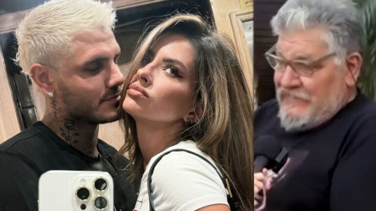 El gesto del papá de Icardi al ser consultado sobre la China Suárez que sorprendió a todos