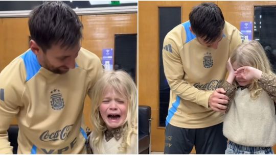 Lionel Messi protagonizó un conmovedor encuentro con el hijo de Flavio Mendoza y fue tendencia en redes