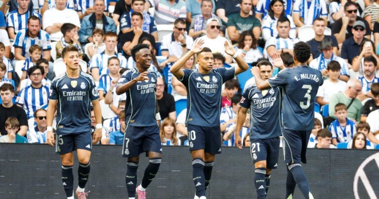 Con Mastantuono en el banco, Real Madrid le gana a Real Sociedad