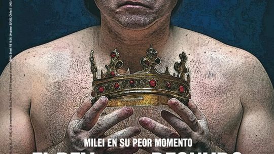 La tapa de NOTICIAS: El rey está desnudo