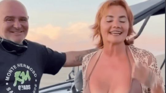 Los «chivos» de Nancy Pazos en sus vacaciones