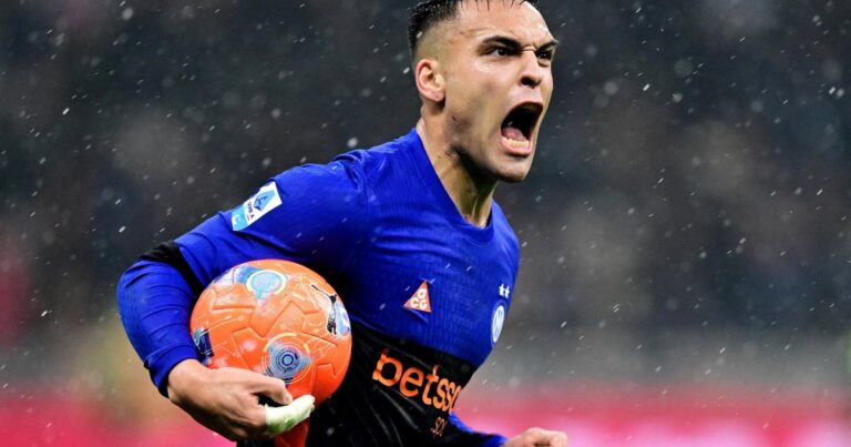 Inter se recuperó de un pésimo comienzo y aplastó a Pisa con otra notable actuación de Lautaro Martínez