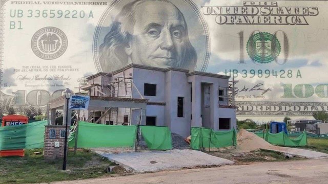 Cuál es el costo de construcción en dólares por metro cuadrado y cuánto varió desde que asumió Milei