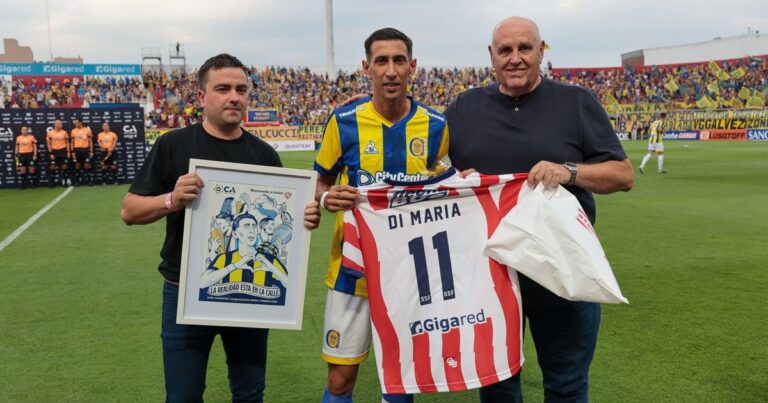 Así fue el debut de Di María en la Copa Argentina