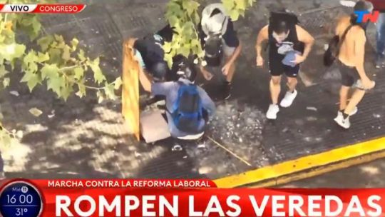 Protesta y daños: cuánto costará reparar la zona del Congreso