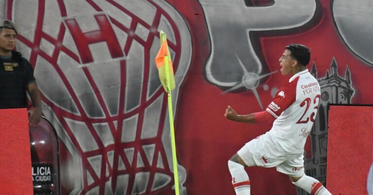 Video: con el doblete de la joyita Peralta, los tres lindos goles de Huracán en el triunfo frente a Belgrano