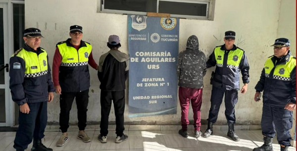 Policía en allanamiento en Aguilares por robo de materiales del crematorio