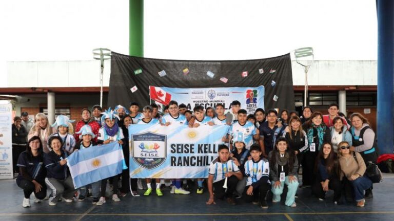 Estudiantes de Educación Especial en el torneo Nuestro Mundial en el CEF 18 de Tucumán