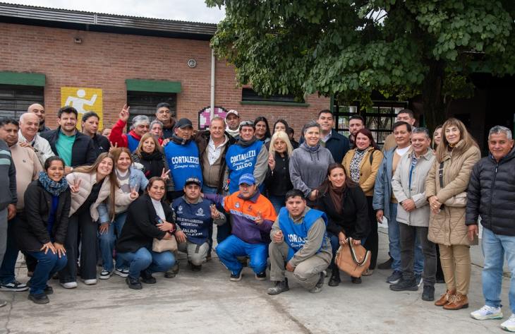Ministro Marcelo Nazur supervisa obras en Escuela Secundaria Barrio Sutiaga