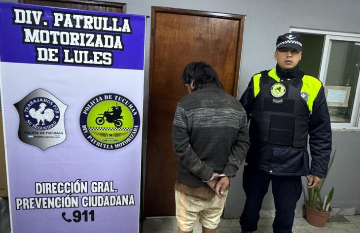Policía de Lules frustra robo de herramientas