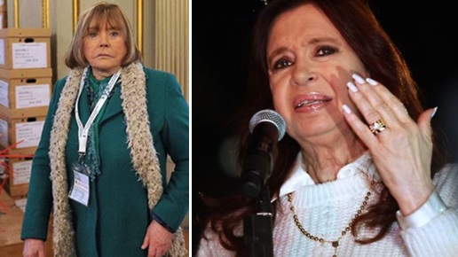 Jueza María Servini en su despacho