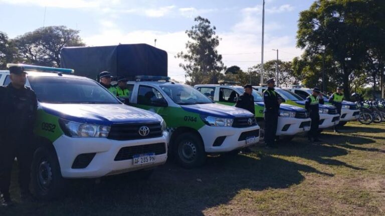 Operativo policial de la Unidad Regional Este en Lastenia