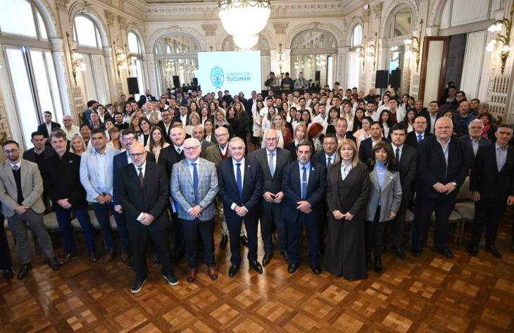 Firma del acuerdo entre el Gobierno de Tucumán y el Hospital Italiano de Buenos Aires